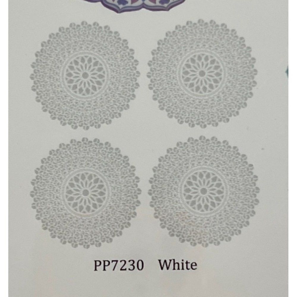 Plateful Parchment Doilies White Food Safe Crafts 20 Sheets Assorted